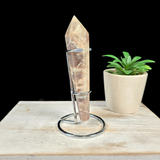 Large Silver Metal Wand Stand