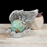 Silver Open Wing Sphere Stand/Trinket Dish 