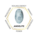 150ml Guidance - Angelite Gemstone Chips & Frankincense Harmonia Essential Oil Spray
