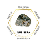 Que Sera Heart Shape Worry Stone (Thumb Stone)