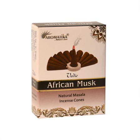 Aromatika Dhoop Incense Cones - African Musk