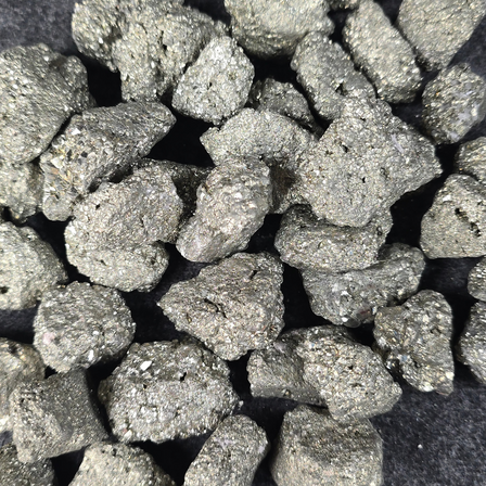 Gemstone Tumbles 100g - Raw Pyrite