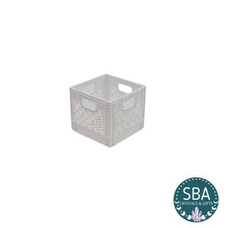 Small Storage Crate - White