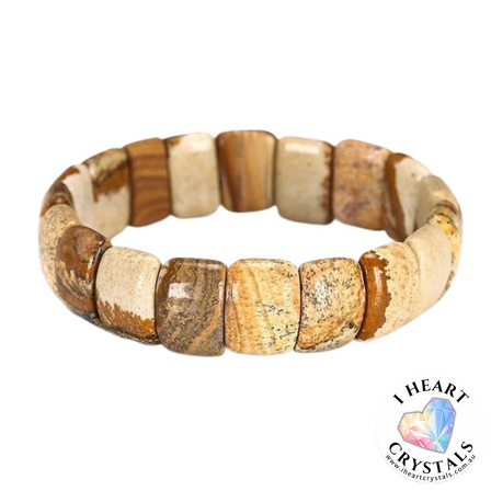 Gemstone Bracelet - Picture Jasper