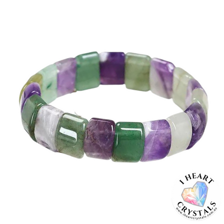 Gemstone Bracelet - Amethyst & Aventurine