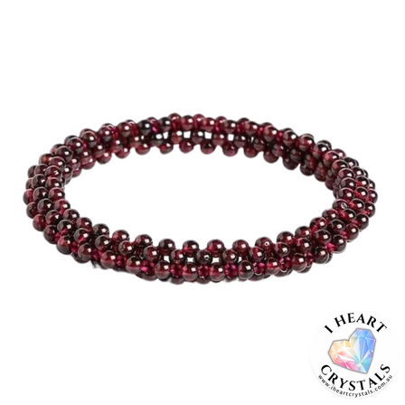 Gemstone Bracelet - Garnet