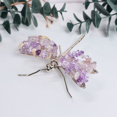 Gemstone Dragonfly - Ametrine