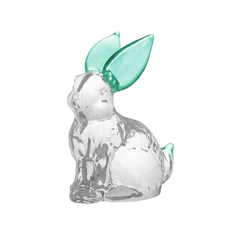 Glass Rabbit - Green