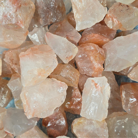 Gemstone Rough 100g - Fire Quartz