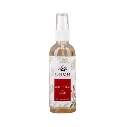 100ml Ishom White Sage and Rose Cleansing Spray