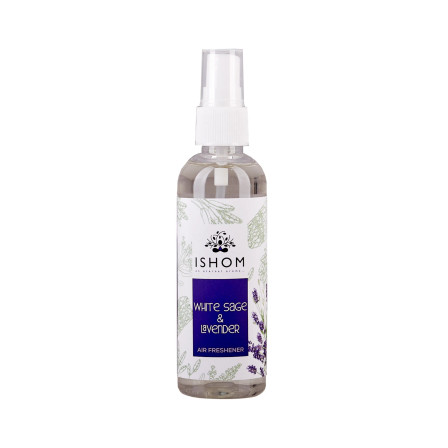 100ml Ishom White Sage & Lavender Cleansing Spray