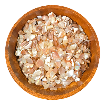 Gemstone Chips 100g - Brown Shell