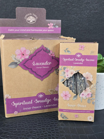 Lavender Spiritual Smudge Incense - Inner Peace
