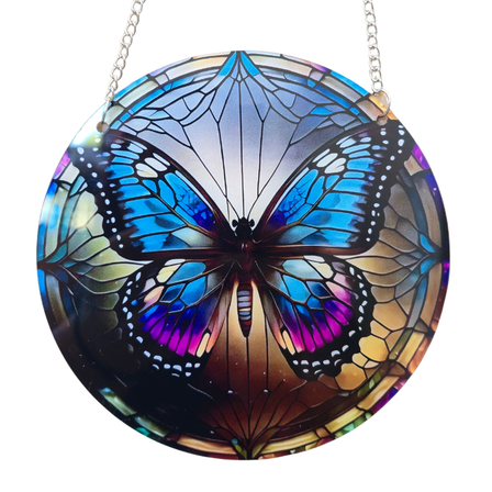 15cm Acrylic Suncatcher - Butterfly