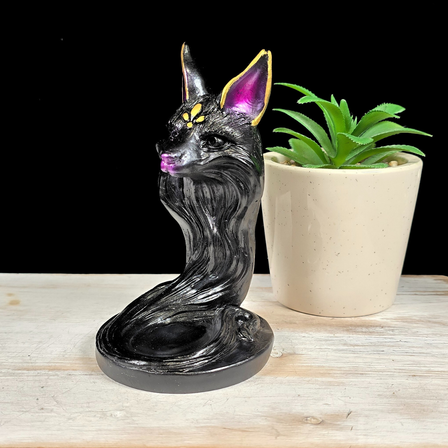Black Fox Sphere Stand