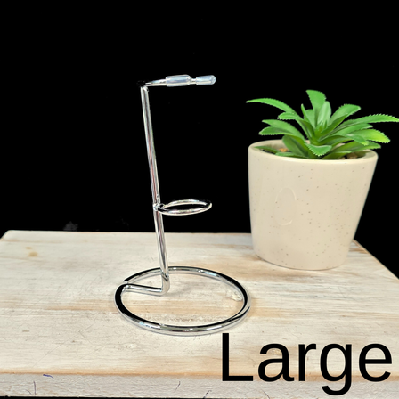 Large Silver Metal Wand Stand