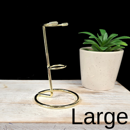 Large Gold Metal Wand Stand