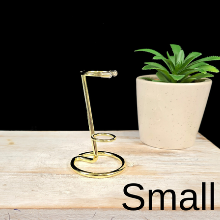 Small Gold Metal Wand Stand