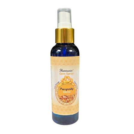 150ml Prosperity - Citrine Gemstone Chips & Orange Harmonia Essential Oil Spray