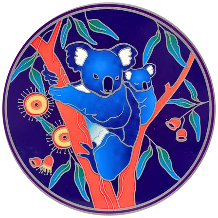 Oz Koala 14cm Sunseal Glass Sticker