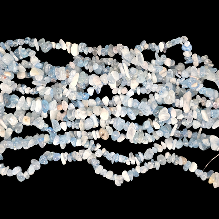 Aquamarine 75cm-80cm Chips Strand