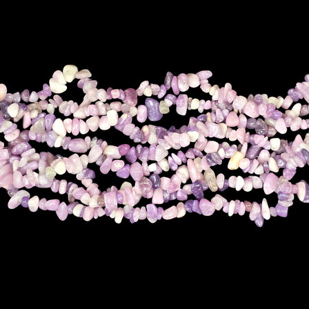 Lepidolite 75cm-80cm Chips Strand