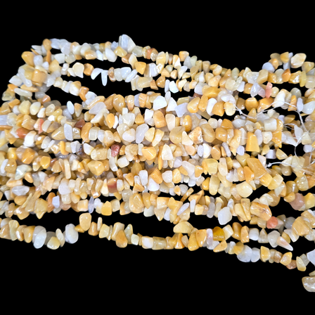 Yellow Aventurine 75cm-80cm Chips Strand