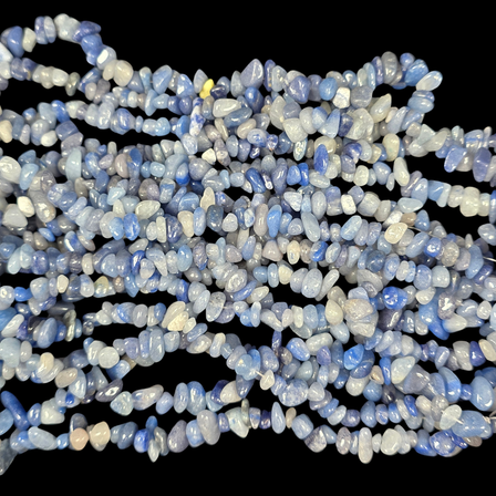 Blue Aventurine 75cm-80cm Chips Strand