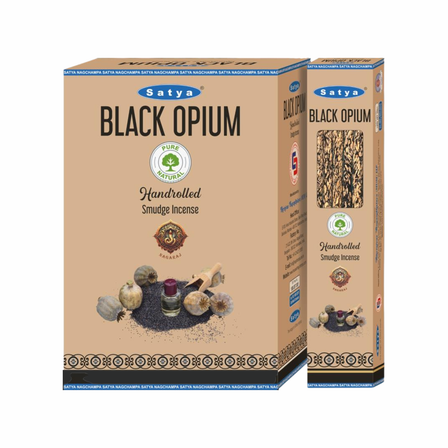 Black Opium Satya Hand Rolled Smudge Sticks
