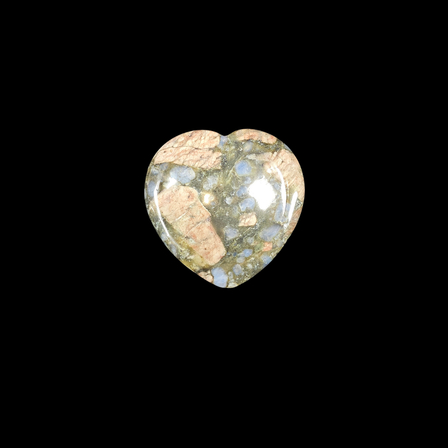Que Sera Heart Shape Worry Stone (Thumb Stone)