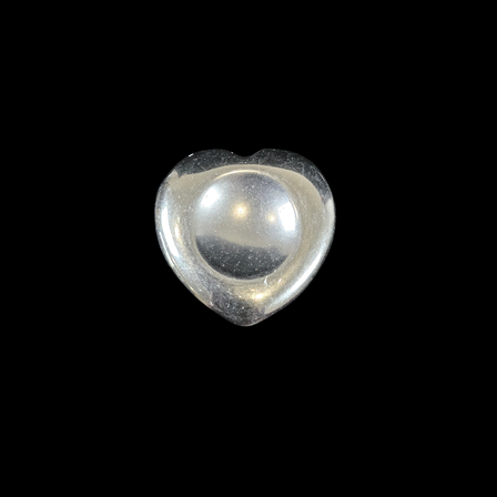 Obsidian Heart Shape Worry Stone (Thumb Stone)