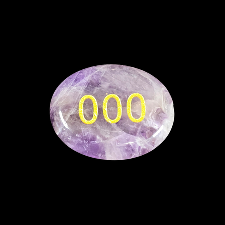 000 Amethyst Angel Number Palm - Infinite Possibilities