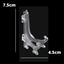 Small Clear Plate or Slice Stand