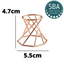 Rose Gold Metal Sphere Stand
