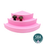 Small Corner Mushroom Display Stand - Pink