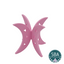 Large Pink Moon & Stars Sphere Stand 