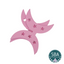 Large Pink Moon & Stars Sphere Stand 