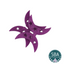 Large Purple Moon & Stars Sphere Stand