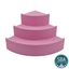 Large Gemstone Corner Display Stand - Pink