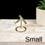 Small Gold Metal Heart Stand (for 8cm-10cm diam. hearts)