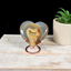 Small Rose Gold Metal Heart Stand (for 8cm-10cm diam. hearts)