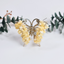 Gemstone Butterfly - Yellow Calcite