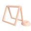 11cm Large Square Floating Display Stand - Apricot