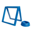 11cm Large Square Floating Display Stand - Blue