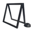 18cm XX Large Square Floating Display Stand - Black