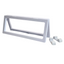 Rectangle Floating Display Stand - White