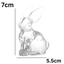 Glass Rabbit - Clear