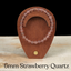 6mm Strawberry Quartz Gemstone Bracelet