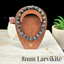 8mm Larvikite Gemstone Bracelet