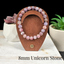 8mm Unicorn Stone Gemstone Bracelet